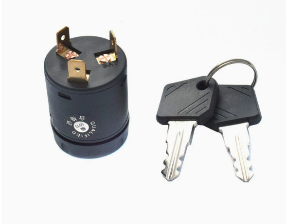 Forklift metal key switch jk406